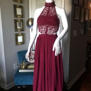 FashionNova Lace Cutout Dress